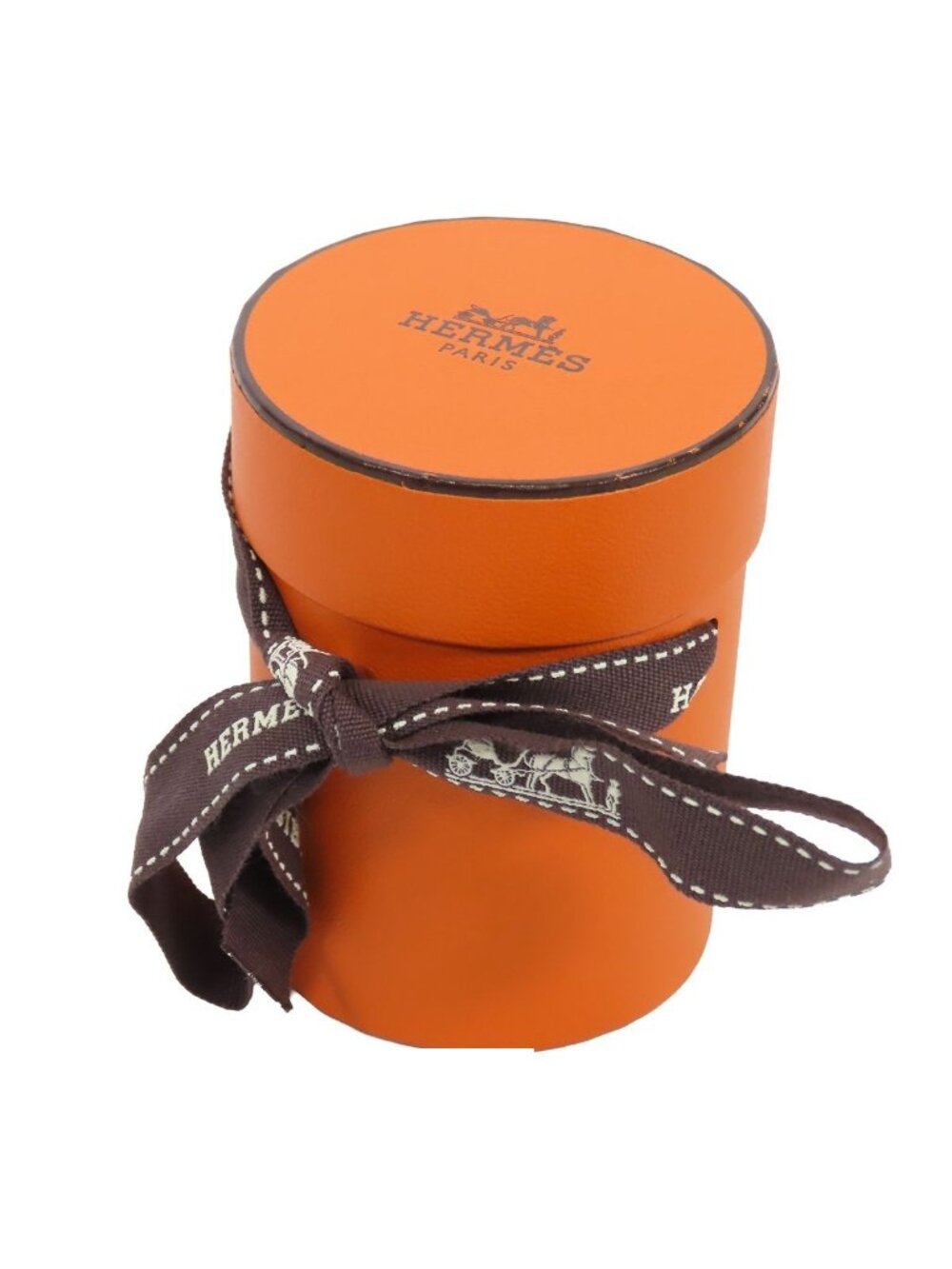 Hermes Twilly Marine Grease Gold Silk Voitures Exquises Exquisite Carriage Scarf - Picture 8 of 8